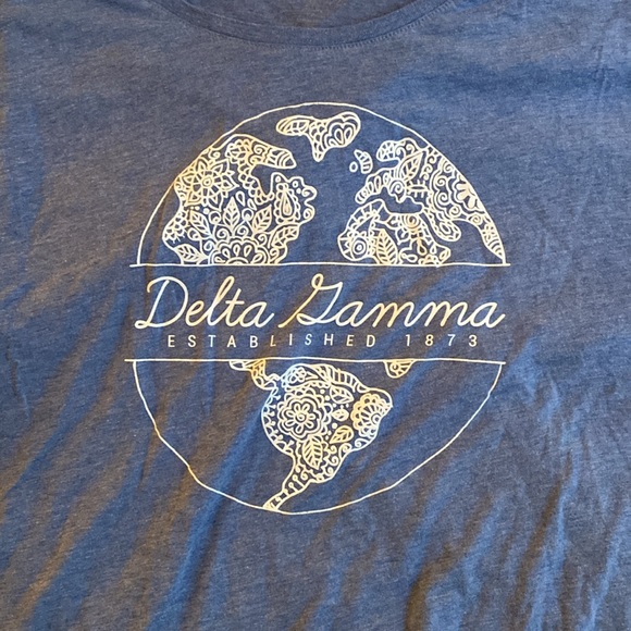 Delta Gamma Boxy Tee - Picture 2 of 3